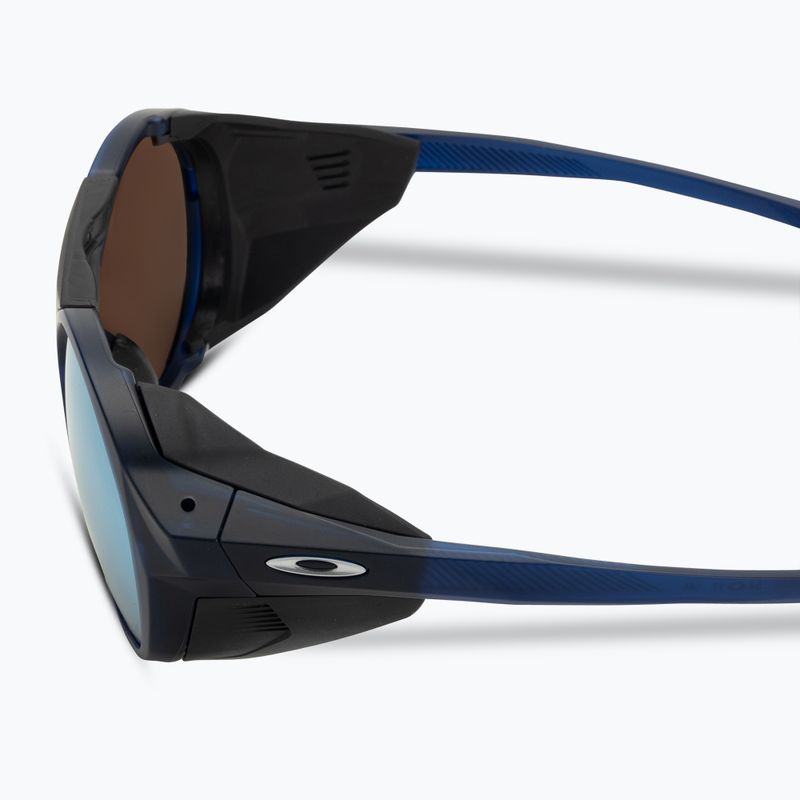 Occhiali da sole polarizzati Oakley Clifden matte trans blue/prizm deep water 4