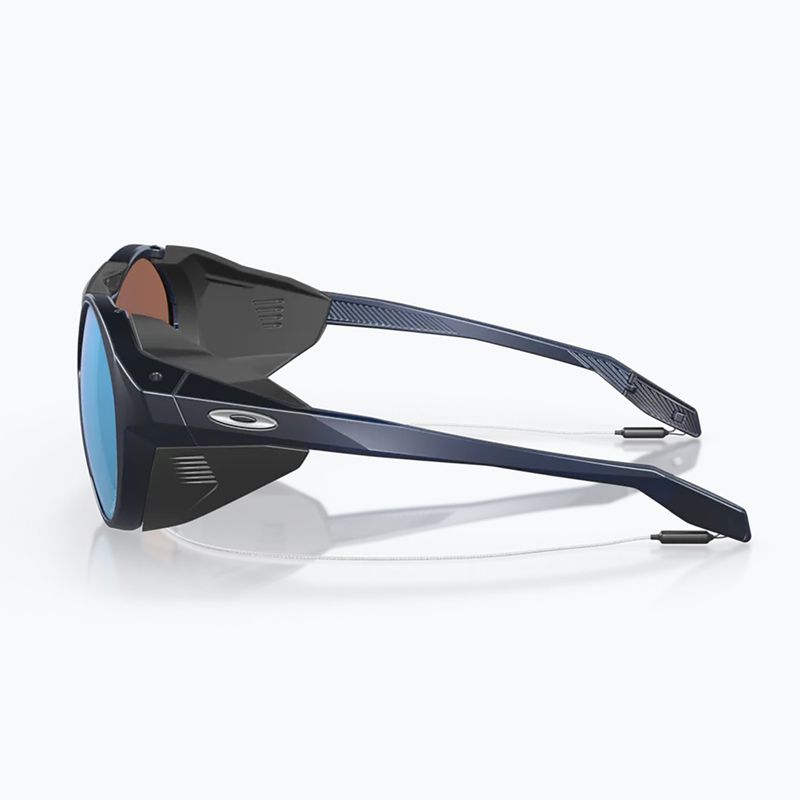 Occhiali da sole polarizzati Oakley Clifden matte trans blue/prizm deep water 10