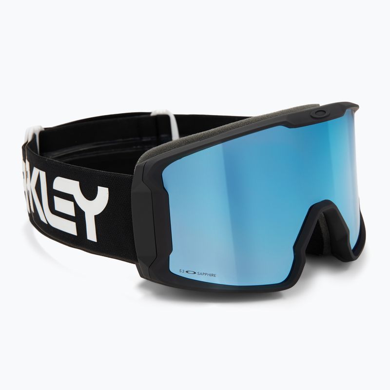Oakley Line Miner L pilota di fabbrica nero/prizm snow sapphire iridium occhiali da sci