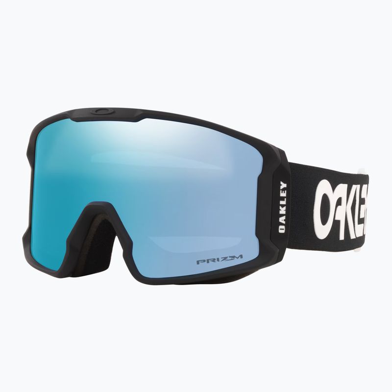 Oakley Line Miner L pilota di fabbrica nero/prizm snow sapphire iridium occhiali da sci