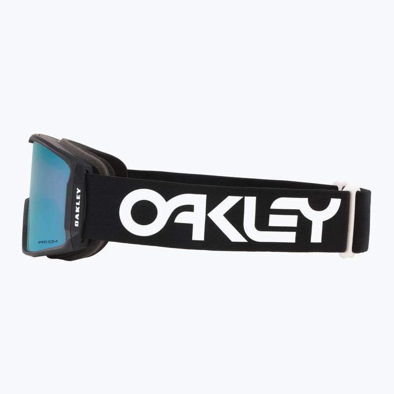 Oakley Line Miner L pilota di fabbrica nero/prizm snow sapphire iridium occhiali da sci 4