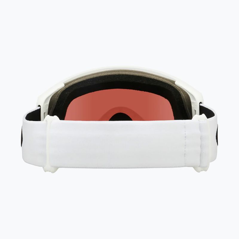 Occhiali da sci Oakley Flight Tracker M bianco opaco/prizm neve zaffiro iride 7
