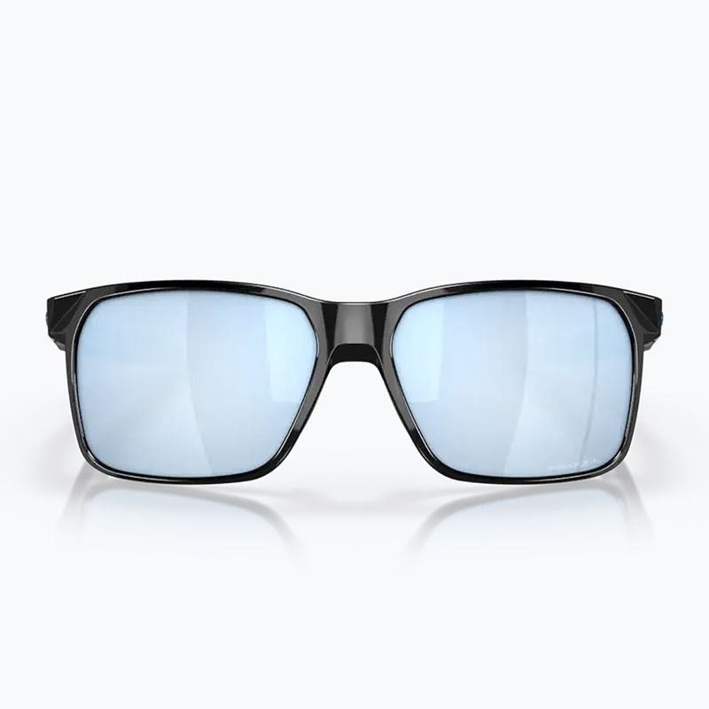 Occhiali da sole Oakley Portal X nero lucido/prizm deep water polarizzati 7