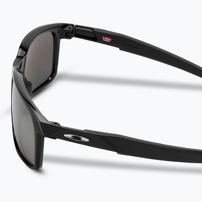 Occhiali da sole polarizzati Oakley Portal X nero lucido/nero Prizm 4