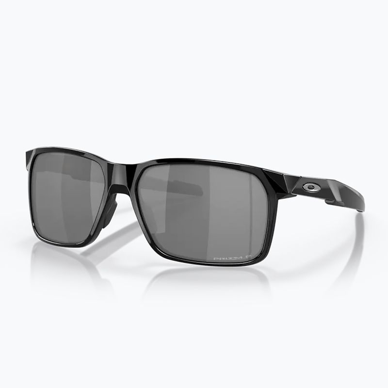 Occhiali da sole polarizzati Oakley Portal X nero lucido/nero Prizm 6