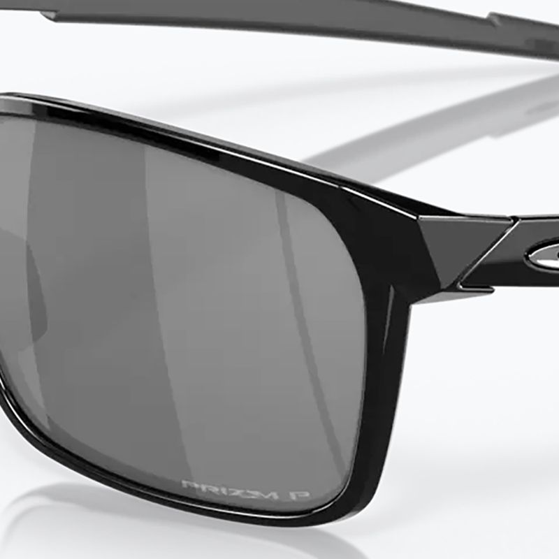 Occhiali da sole polarizzati Oakley Portal X nero lucido/nero Prizm 11