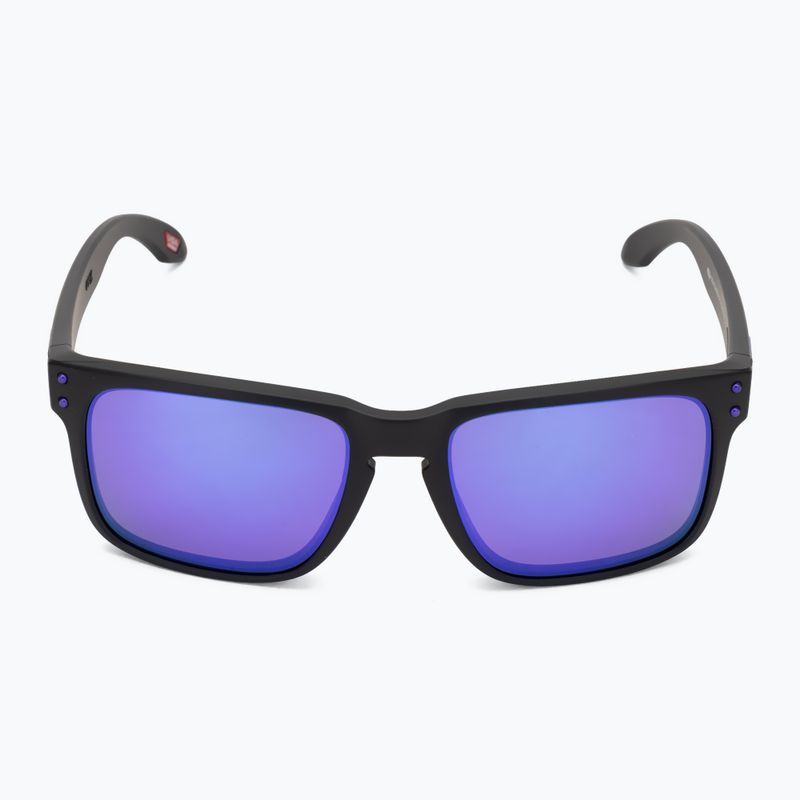 Occhiali da sole Oakley Holbrook nero opaco/viola di Przm 3