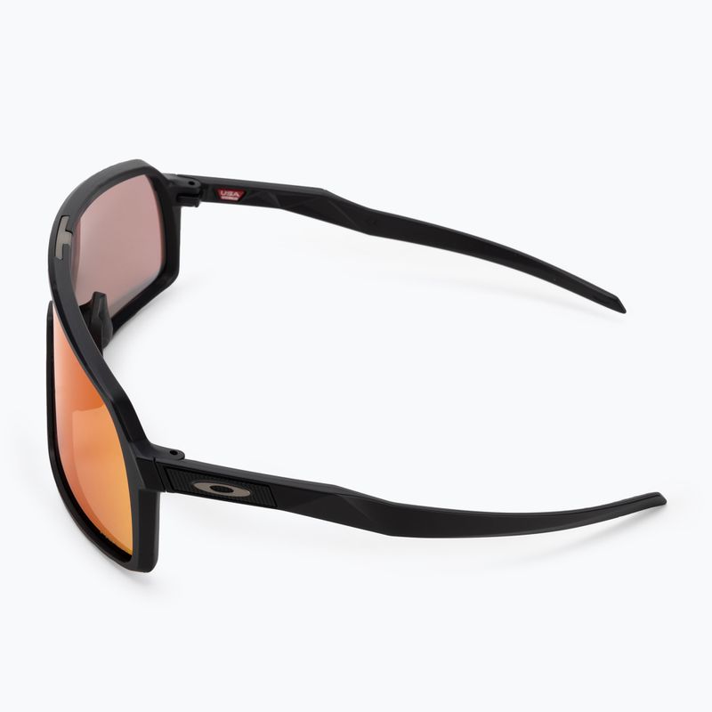 Occhiali da sole Oakley Sutro nero opaco/prizm trail torch 4