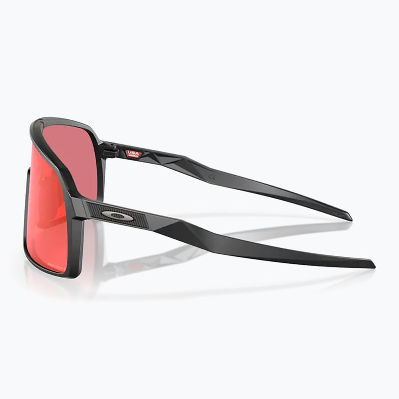 Occhiali da sole Oakley Sutro nero opaco/prizm trail torch 9