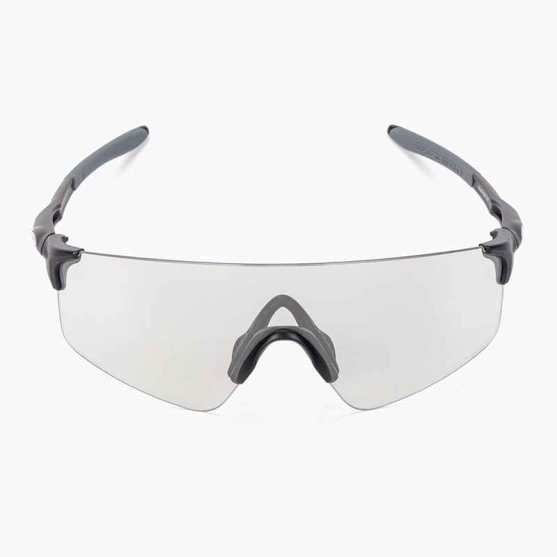 Occhiali da sole Oakley Evzero Blades nero opaco/nero trasparente fotocromatico 3
