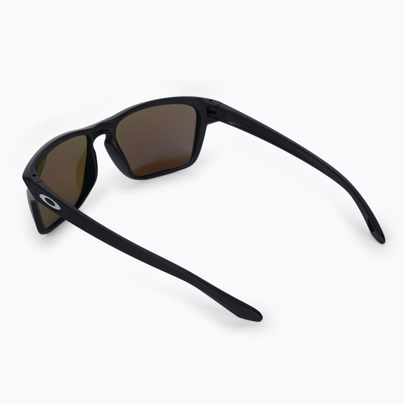 Occhiali da sole Oakley Sylas nero opaco/prizm zaffiro 2