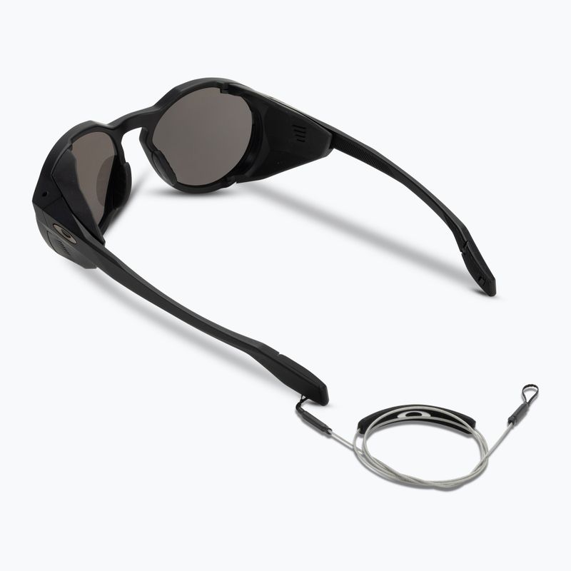 Occhiali da sole polarizzati Oakley Clifden nero opaco/nero Prizm 2
