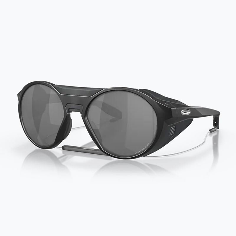 Occhiali da sole polarizzati Oakley Clifden nero opaco/nero Prizm 6