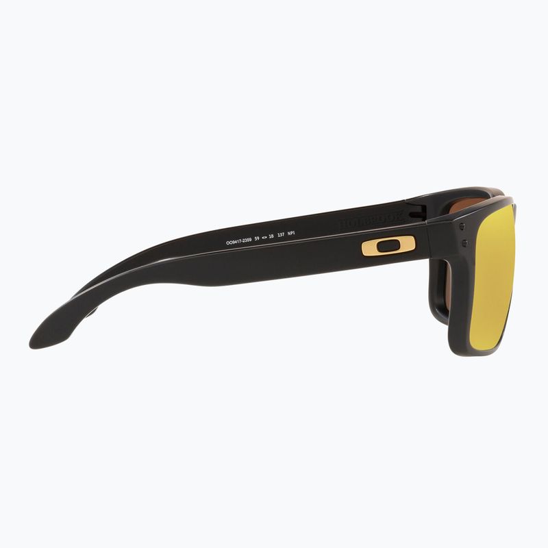 Occhiali da sole Oakley Holbrook XL nero opaco/prizm 24k polarizzati 11