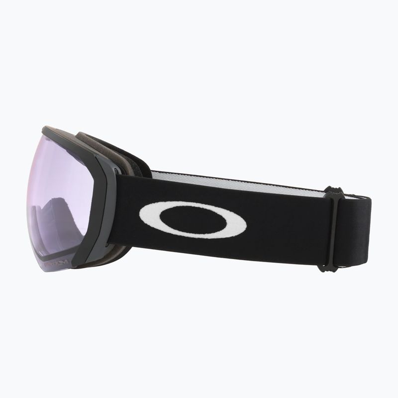 Occhiali da sci Oakley Flight Path L nero opaco/prizm neve trasparente 8