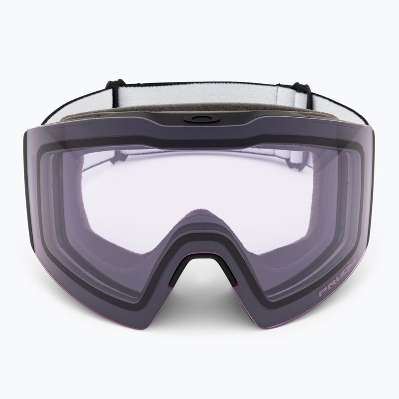Occhiali da sci Oakley Fall Line L nero opaco/prizm neve trasparente 2