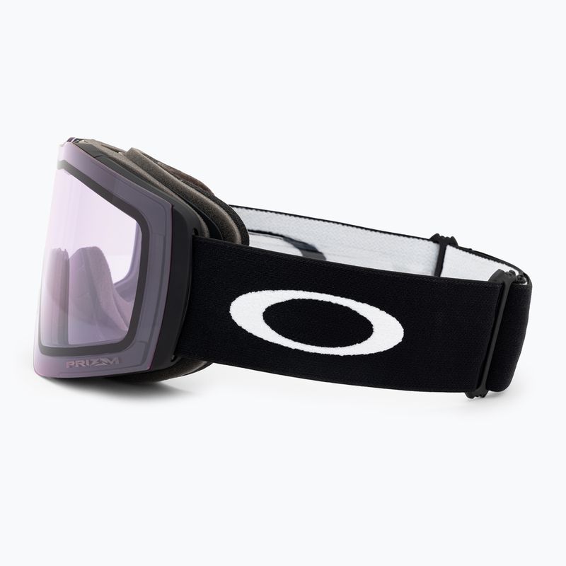 Occhiali da sci Oakley Fall Line L nero opaco/prizm neve trasparente 4