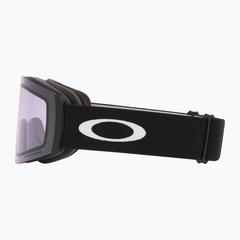Occhiali da sci Oakley Fall Line L nero opaco/prizm neve trasparente 8