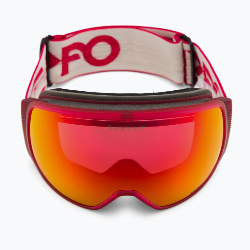 Oakley Flight Tracker L opaco redline/prizm snow torch iridium occhiali da sci 2