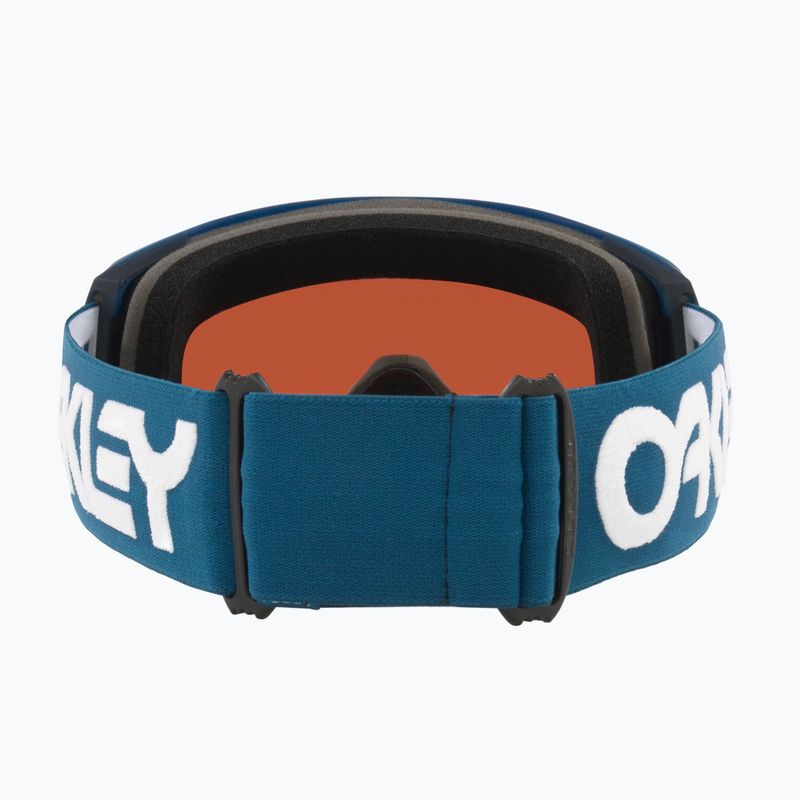 Oakley Line Miner L opaco poseidon/prizm neve zaffiro iridium occhiali da sci 9