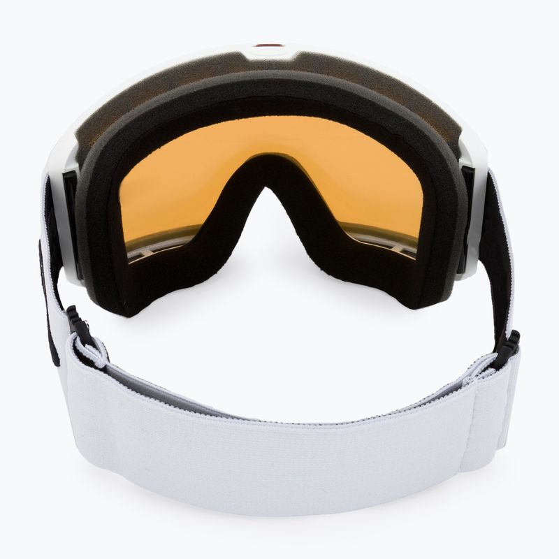 Occhiali da sci Oakley Target Line L bianco opaco/persimone 3