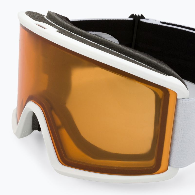 Occhiali da sci Oakley Target Line L bianco opaco/persimone 5