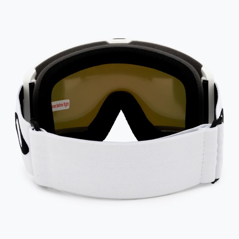 Occhiali da sci Oakley Target Line L bianco opaco/ iridium fuoco 3