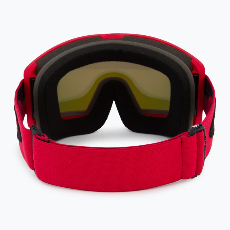 Occhiali da sci Oakley Target Line M redline/fire iridium 3