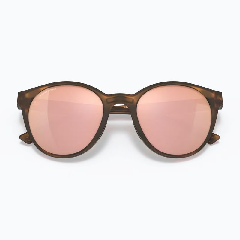 Occhiali da sole Oakley Spindrift tartaruga marrone opaco/prizm oro rosa 5