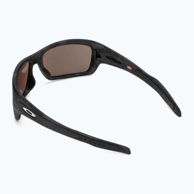 Occhiali da sole Oakley Turbine nero opaco camo/prizm deep water polarizzati 2