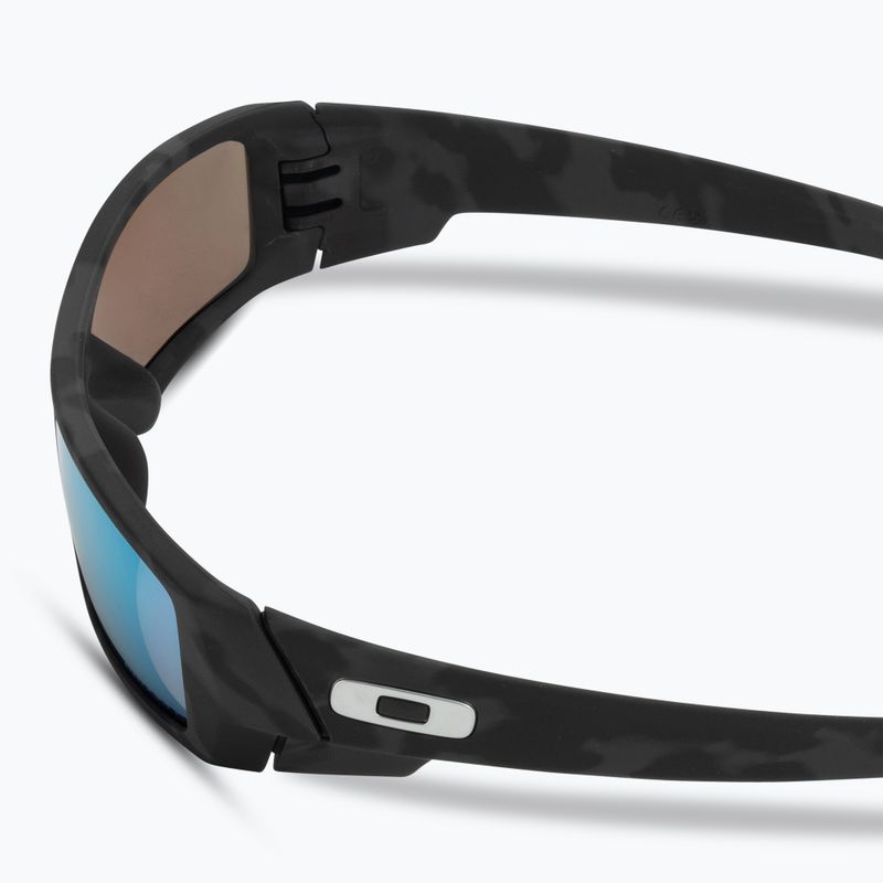 Occhiali da sole Oakley Gascan nero opaco camo/prizm deep water polarizzati 4