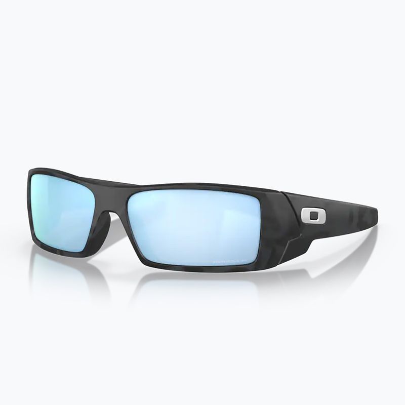 Occhiali da sole Oakley Gascan nero opaco camo/prizm deep water polarizzati 6