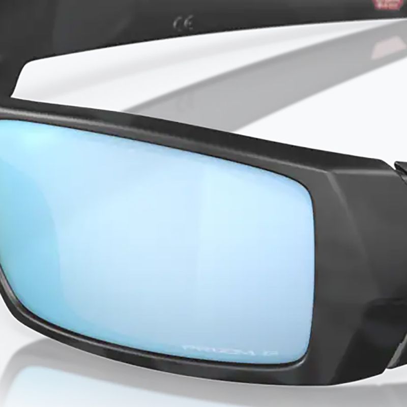 Occhiali da sole Oakley Gascan nero opaco camo/prizm deep water polarizzati 11
