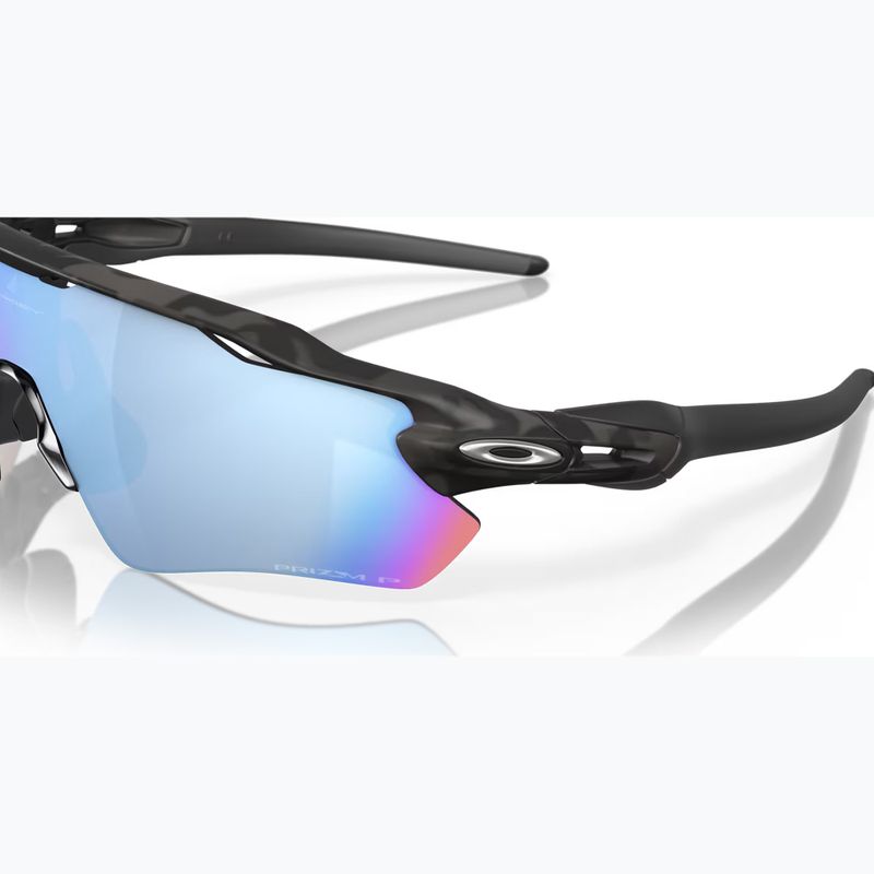 Occhiali da sole Oakley Radar EV Path nero opaco camo/prizm deep water polarizzati 6