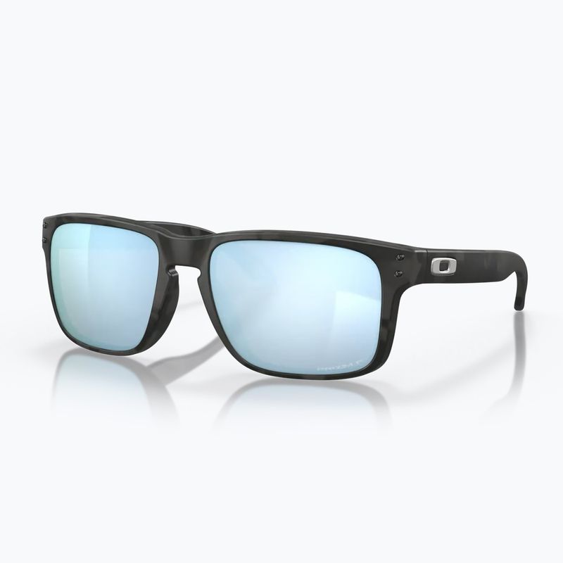 Occhiali da sole Oakley Holbrook nero opaco/prizm deep water fleece