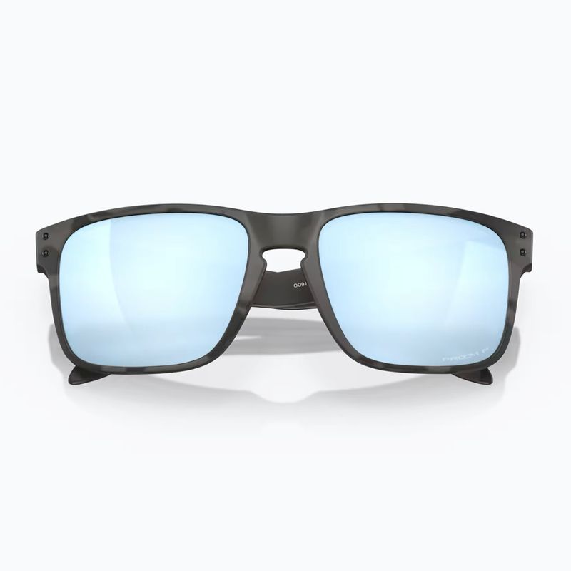 Occhiali da sole Oakley Holbrook nero opaco/prizm deep water fleece 5