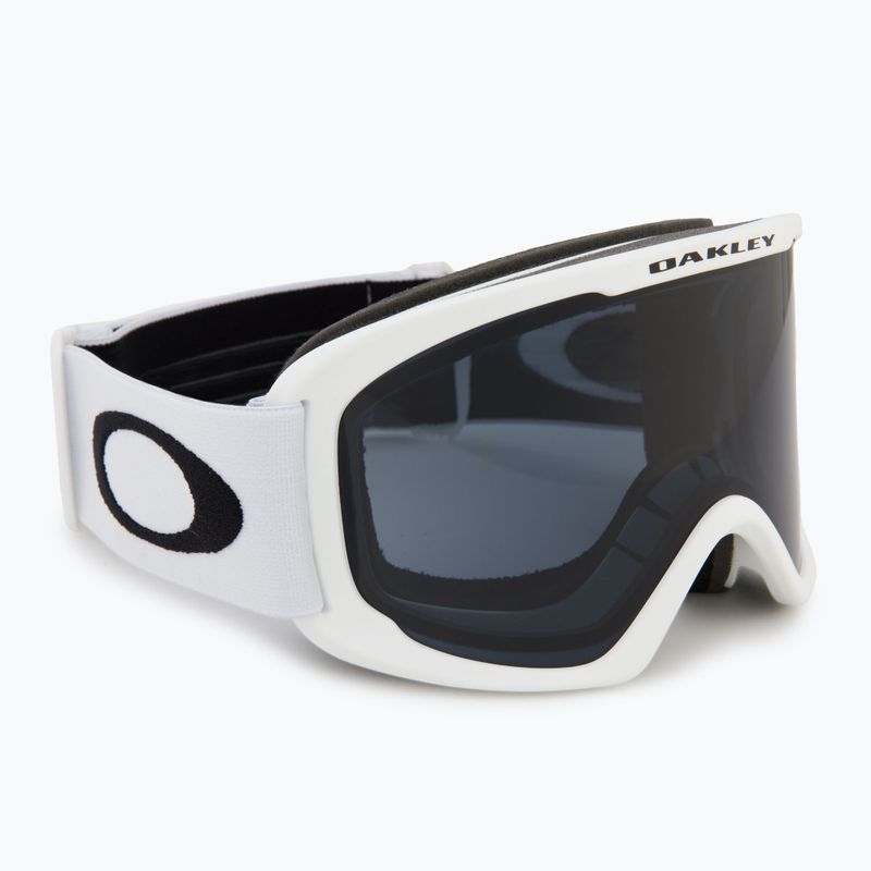 Occhiali da sci Oakley O-Frame 2.0 Pro L bianco opaco/grigio scuro