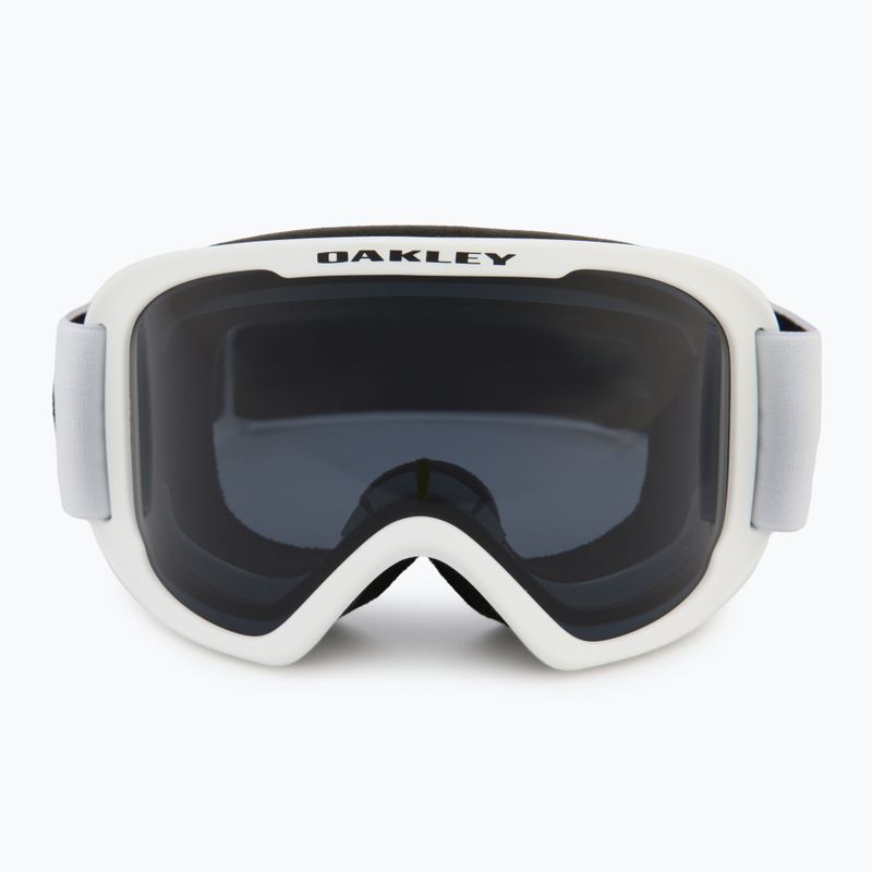 Occhiali da sci Oakley O-Frame 2.0 Pro L bianco opaco/grigio scuro 2