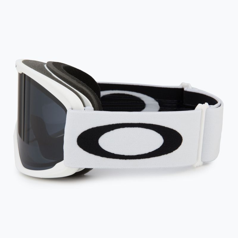 Occhiali da sci Oakley O-Frame 2.0 Pro L bianco opaco/grigio scuro 4