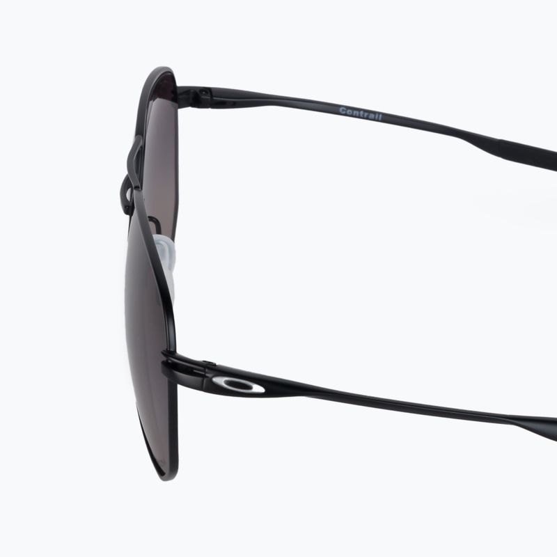 Occhiali da sole Oakley Contrail satin black/prizm black polarizzati 4