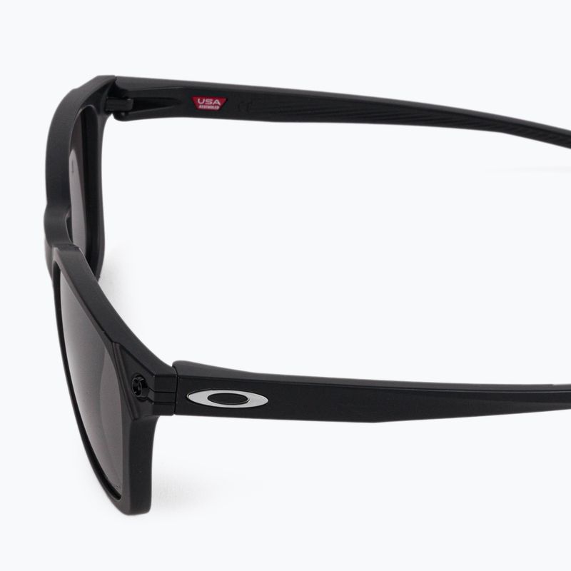 Occhiali da sole Oakley Ojector nero opaco/grigio Prizm 4