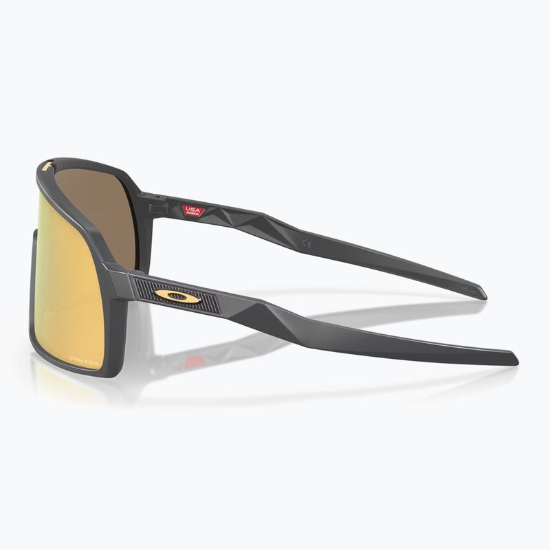 Occhiali da sole Oakley Sutro S in carbonio opaco/prizm 24k 3