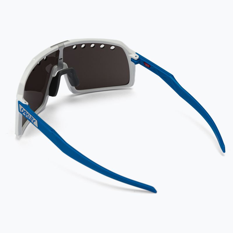 Occhiali da sole Oakley Sutro bianco lucido/nero Prizm 2