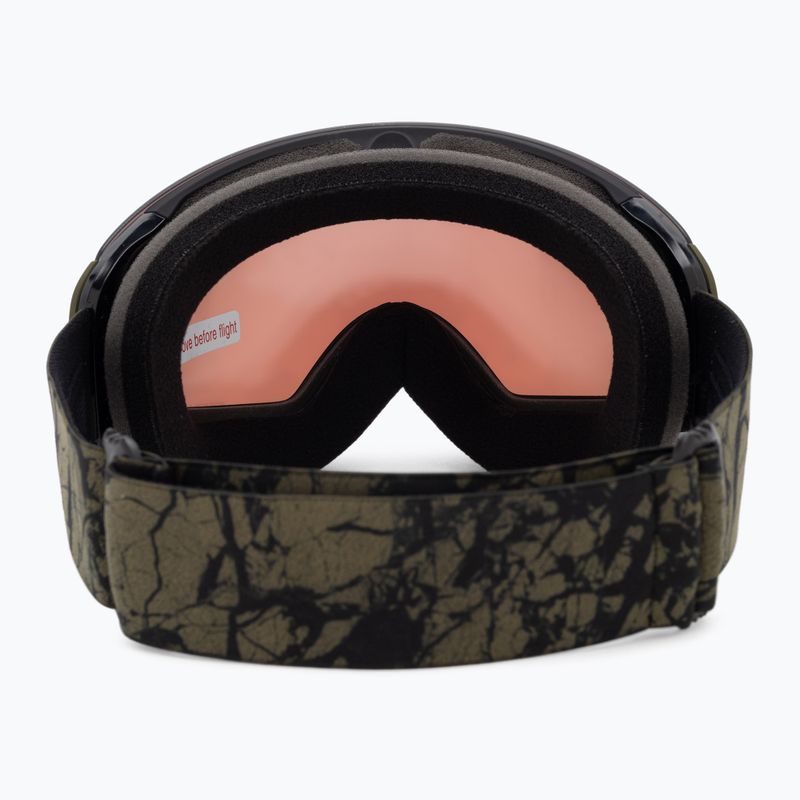 Oakley Flight Deck M spazzola scura crystal/prizm snow torch iridium occhiali da sci 3