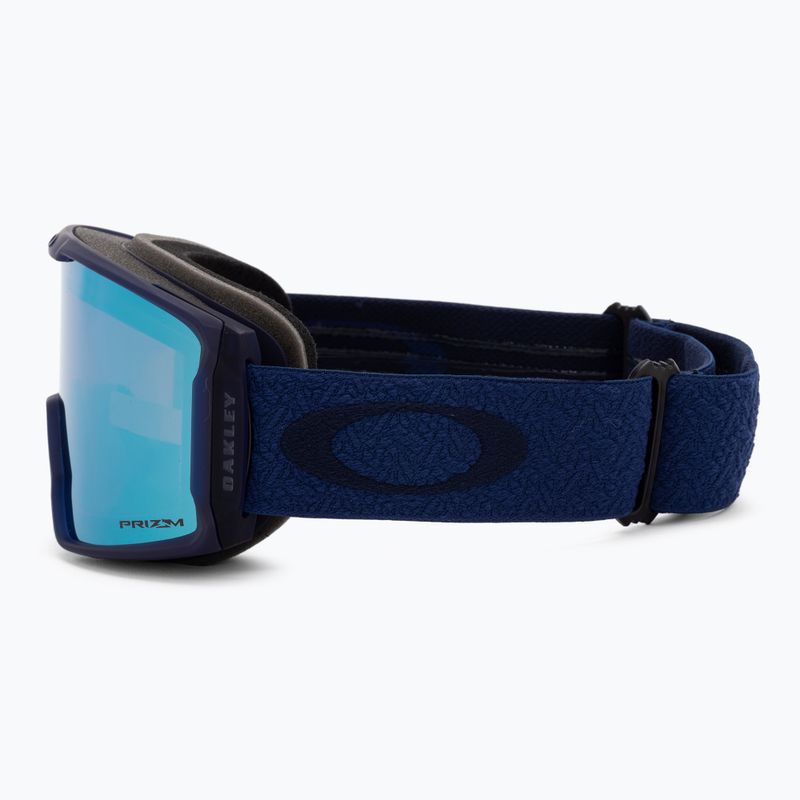 Oakley Line Miner M navy aura/prizm snow sapphire iridium occhiali da sci 4