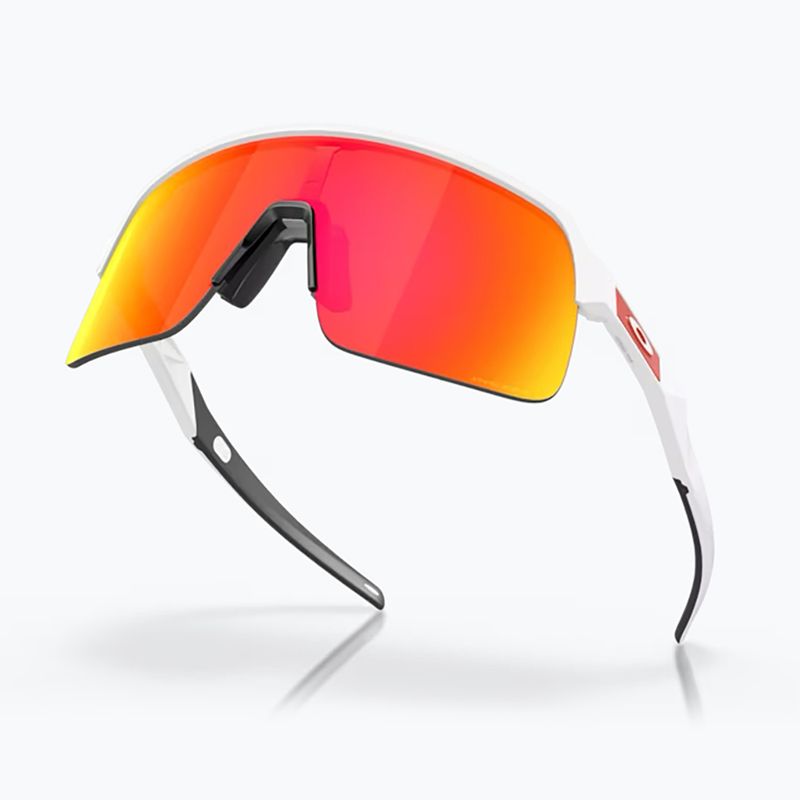 Occhiali da sole Oakley Sutro Lite bianco opaco/prizm rubino 4