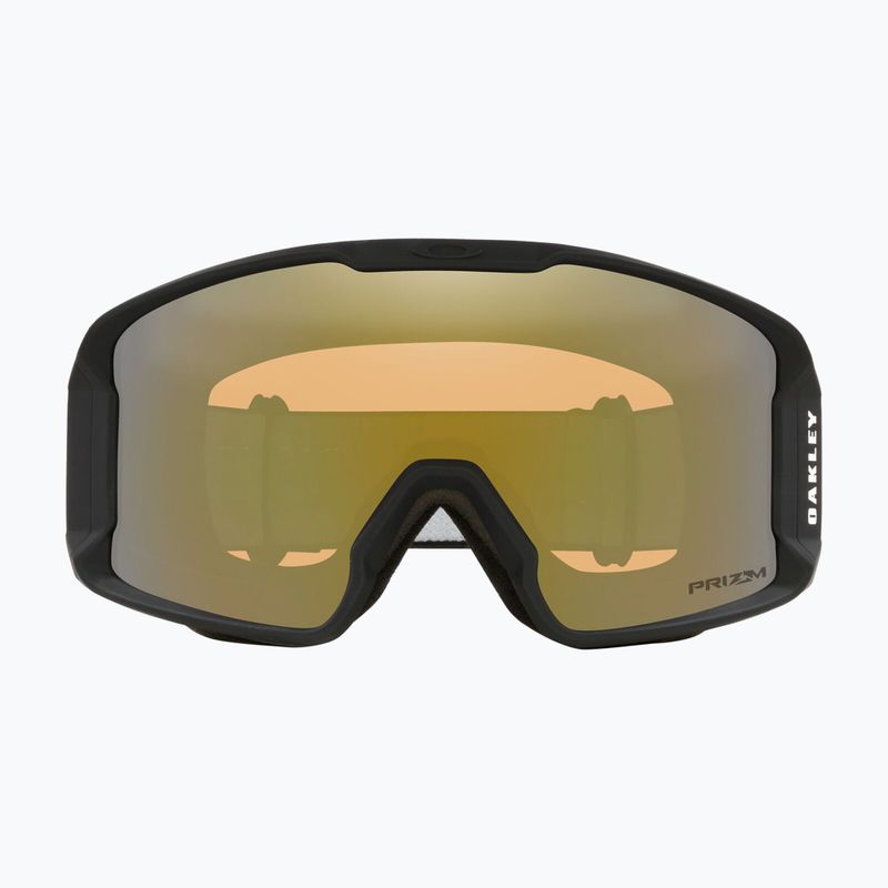 Occhiali da sci Oakley Line Miner M nero opaco/prizm sage gold 2