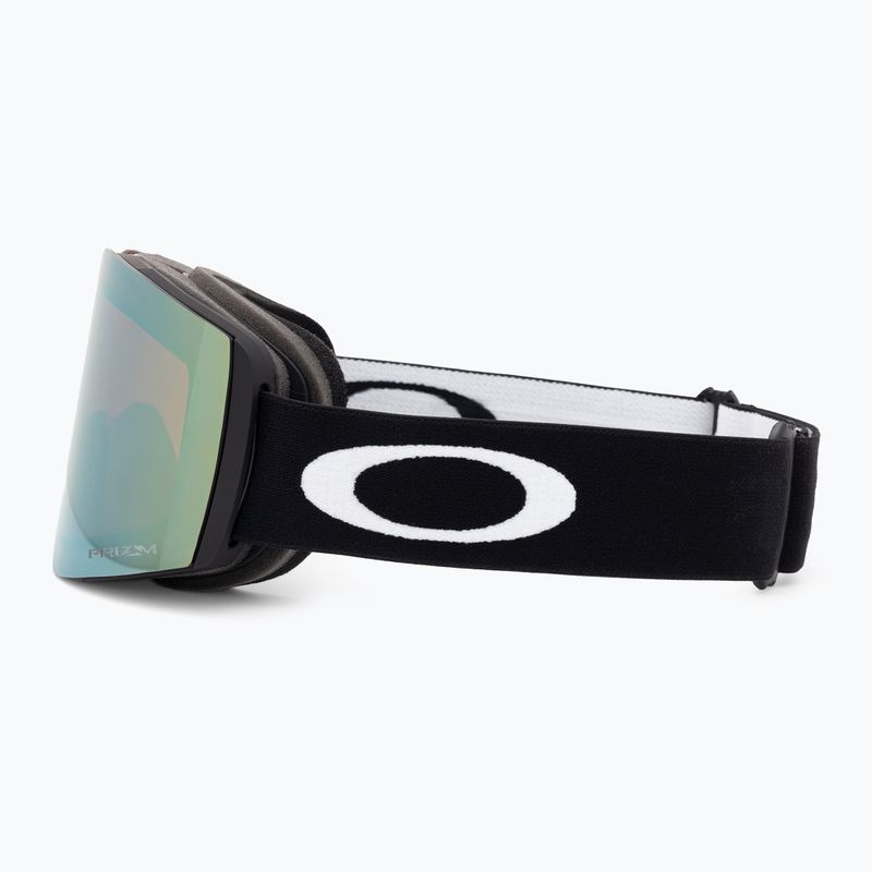 Occhiali da sci Oakley Fall Line M nero opaco/prizm oro salvia 4