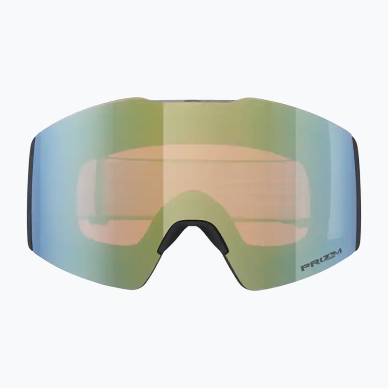 Occhiali da sci Oakley Fall Line M nero opaco/prizm oro salvia 6