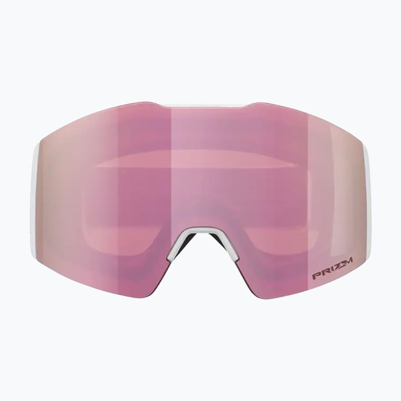 Occhiali da sci Oakley Fall Line M bianco opaco/prizm oro rosa 6